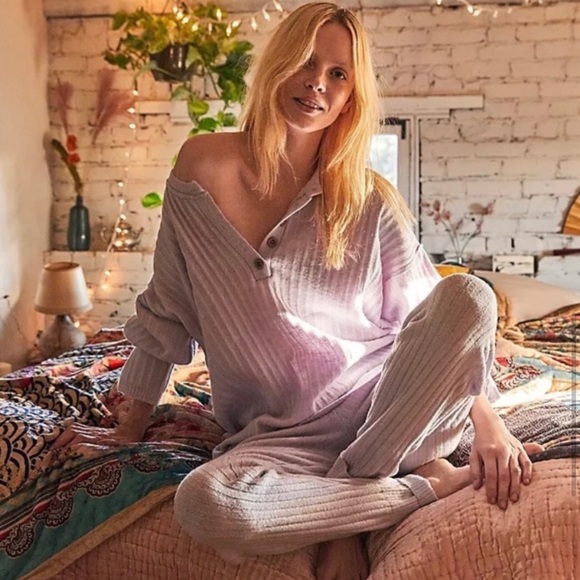 Free People Around the Clock Knit Matching Set - Picture 2 of 11